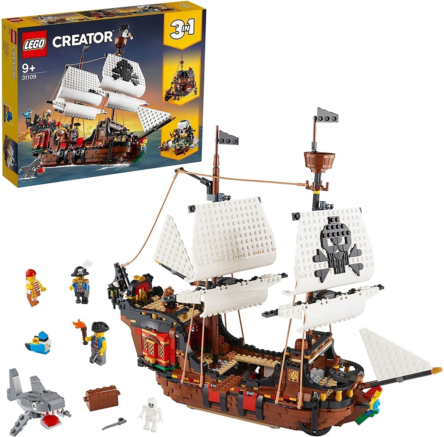 31109 Creator Piratenschiff, Konstruktionsspielzeug