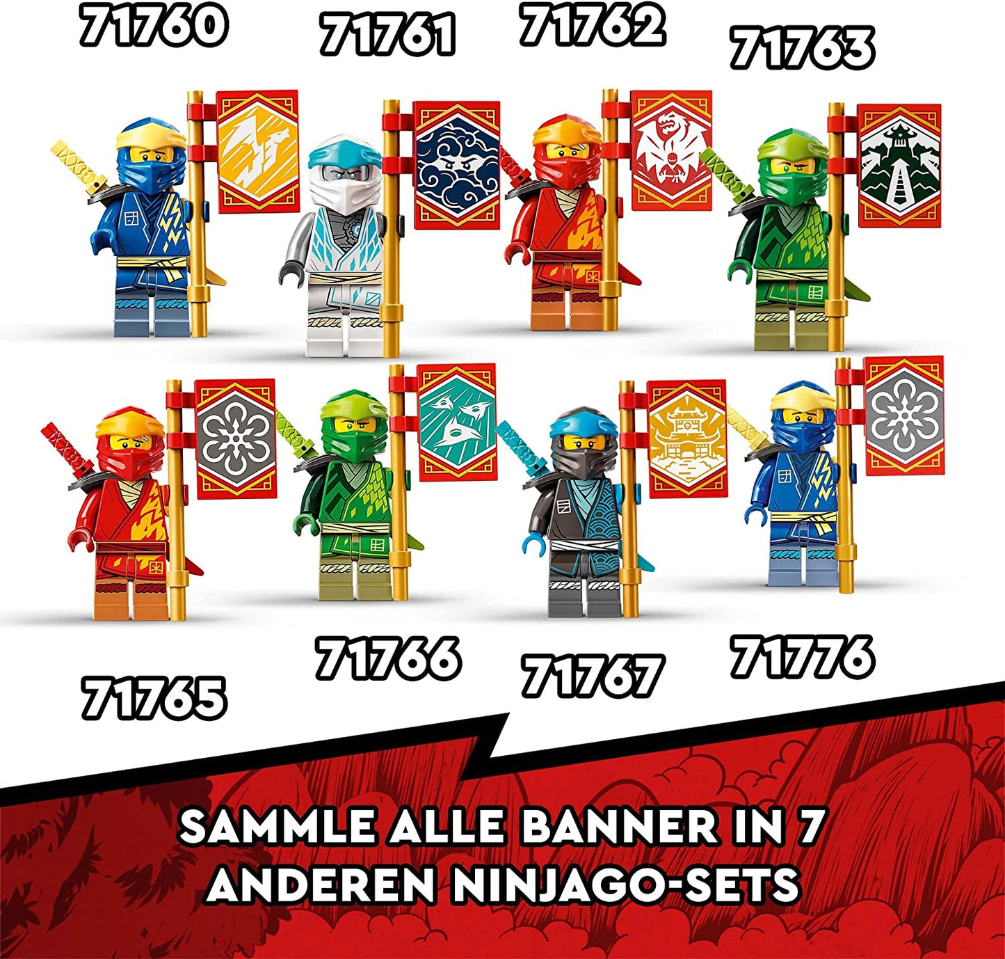 71765 NINJAGO Ultrakombi-Ninja-Mech, Konstruktionsspielzeug