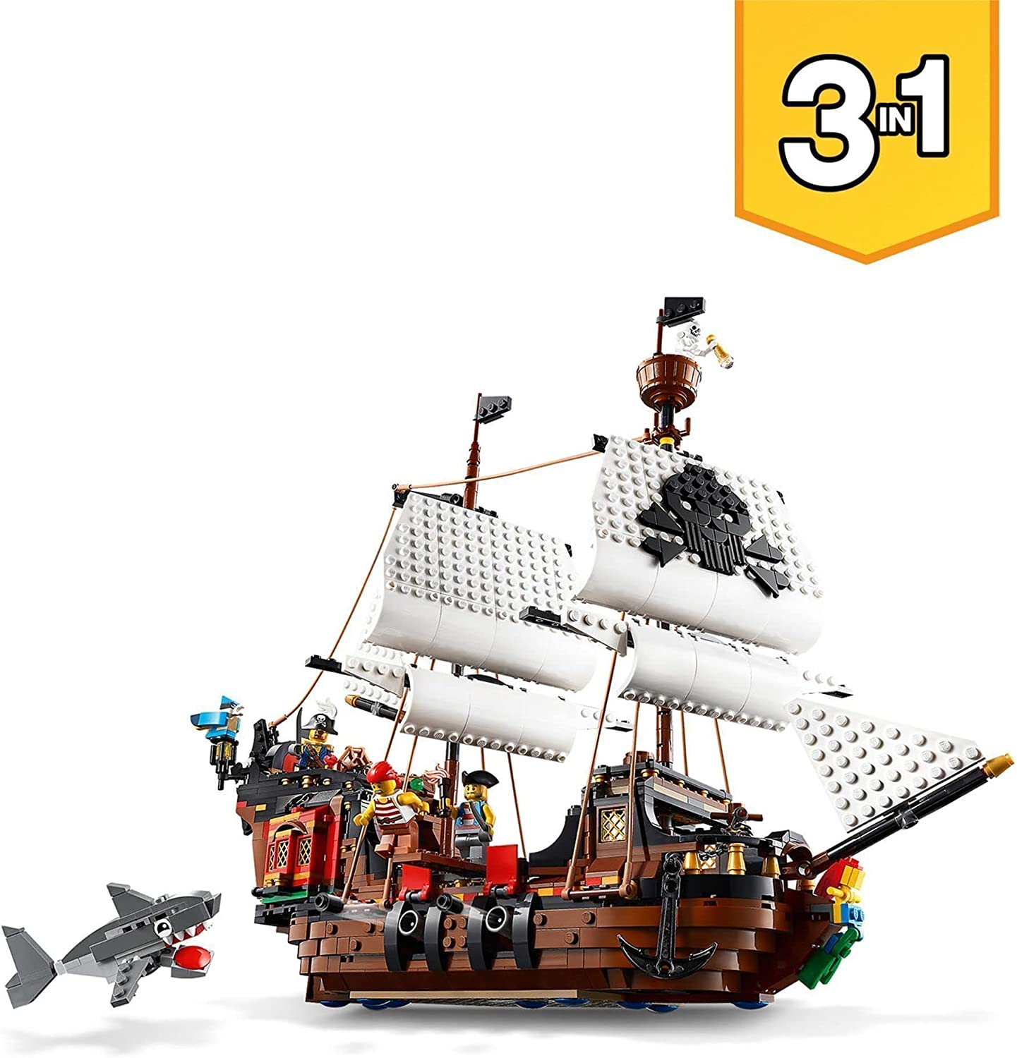 31109 Creator Piratenschiff, Konstruktionsspielzeug