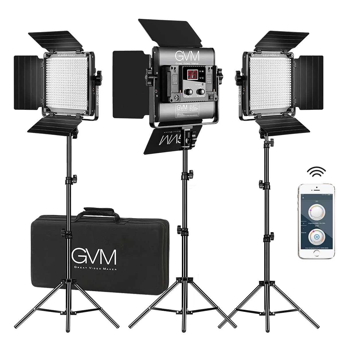 LED Videoleuchten mit Ständer