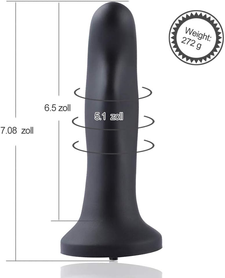 G-Punkt-Anal-Plug, 7,08"g-punkt Silikon Anal Plug