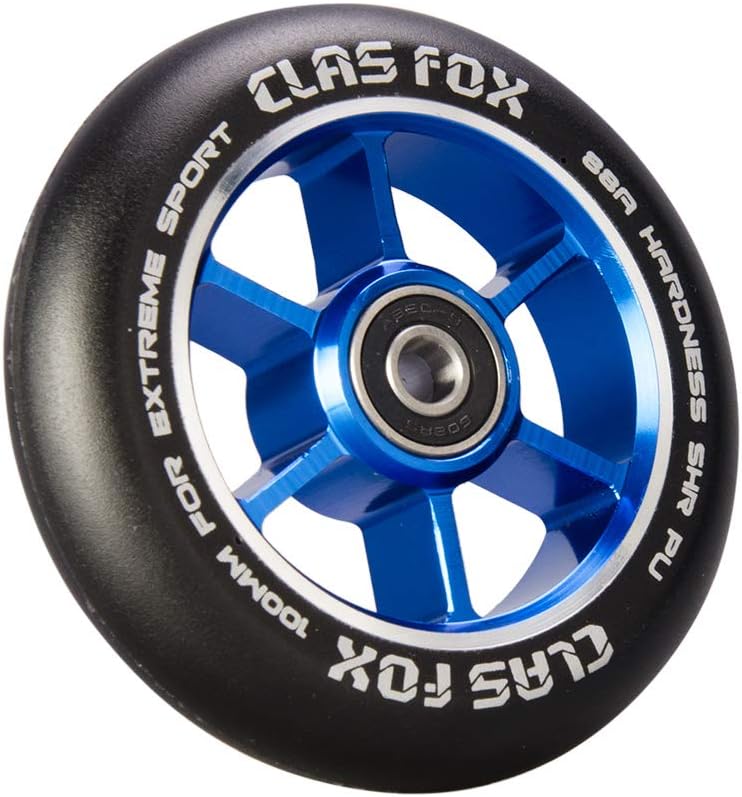 Pro Stunt Scooter Rollen, schwarz-blau