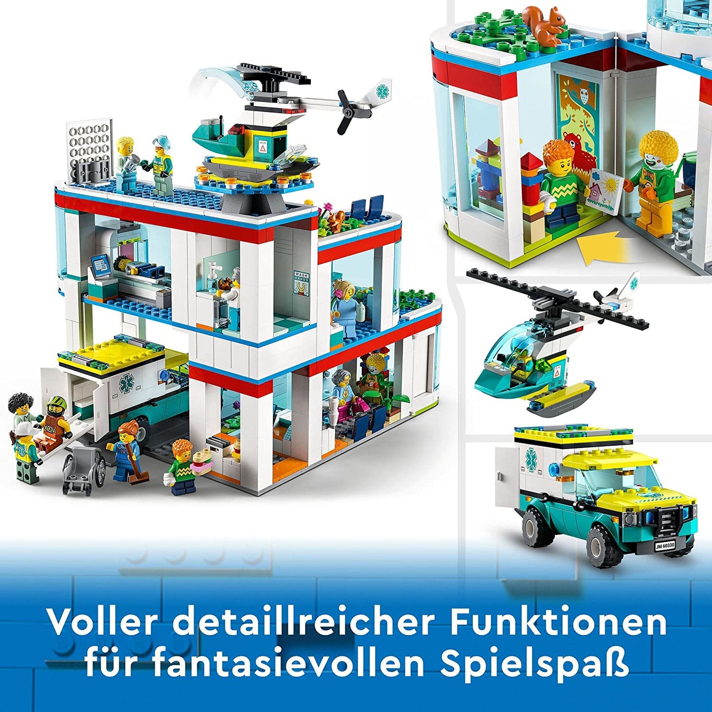 60330 City Krankenhaus, Konstruktionsspielzeug