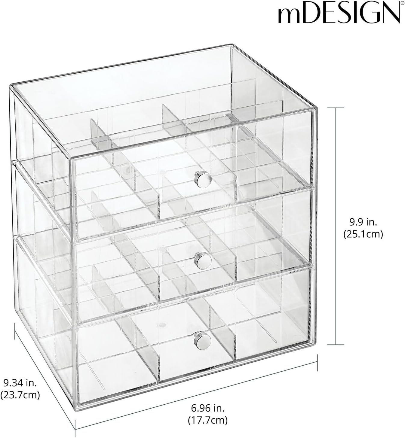 Aufbewahrungsbox für Teebeutel, Durchsichtig