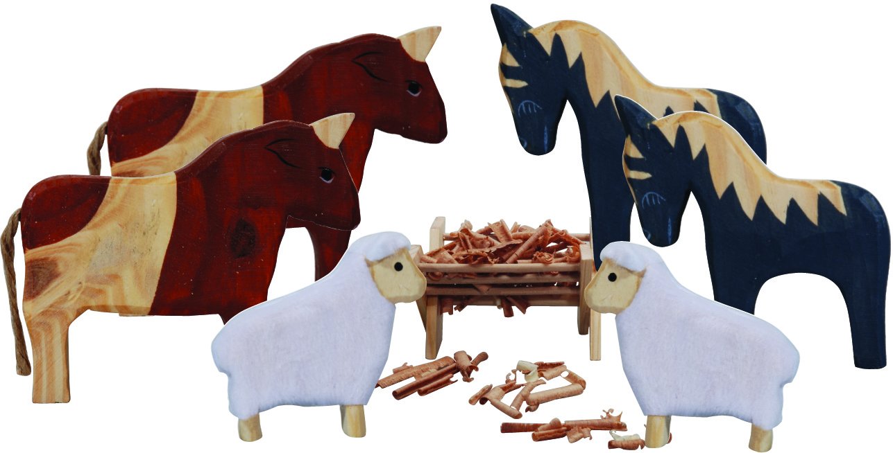 Weihnachtskrippe Set