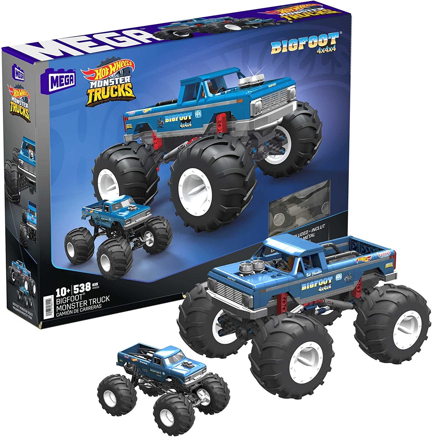 Hot Wheels Collector Bigfoot Monster Truck Auto, Konstruktionsspielzeug