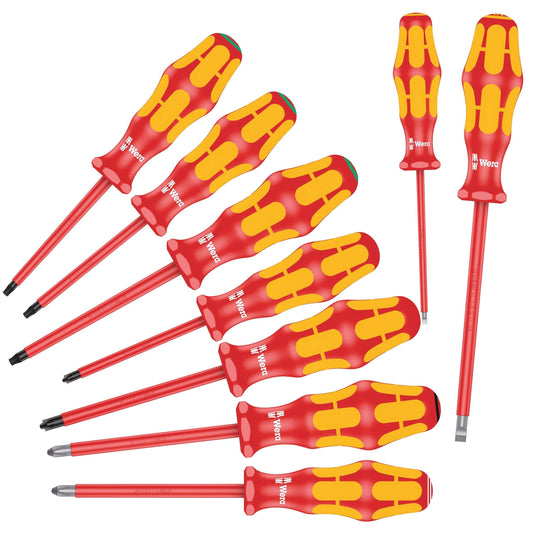 160 i/162 i/167 i/9 Schraubendrehersatz Kraftform Plus Serie 100, VDE