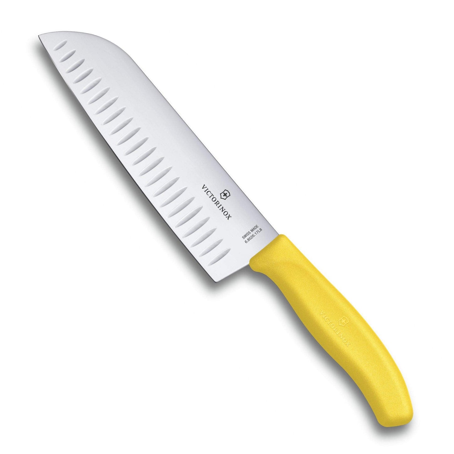 Swiss Classic Profi Santokumesser, Gelb|Blister-Verpackung