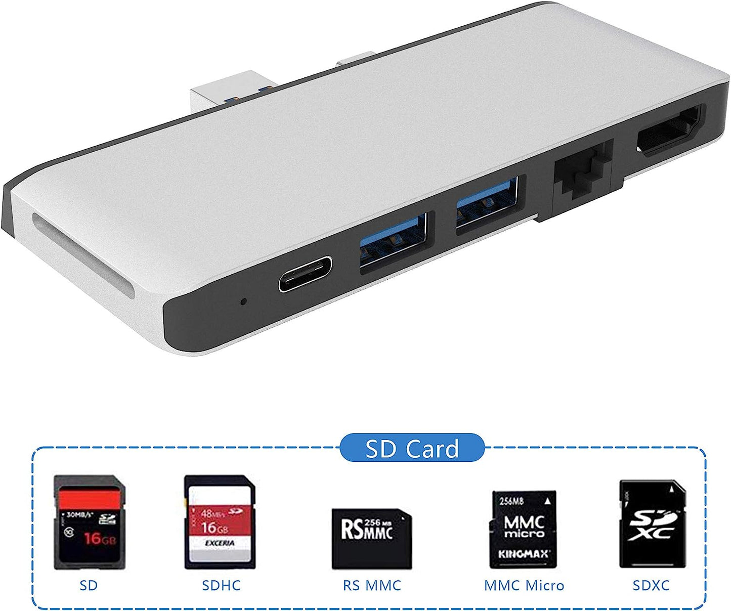Surface Pro 7-Hub-Adapter
