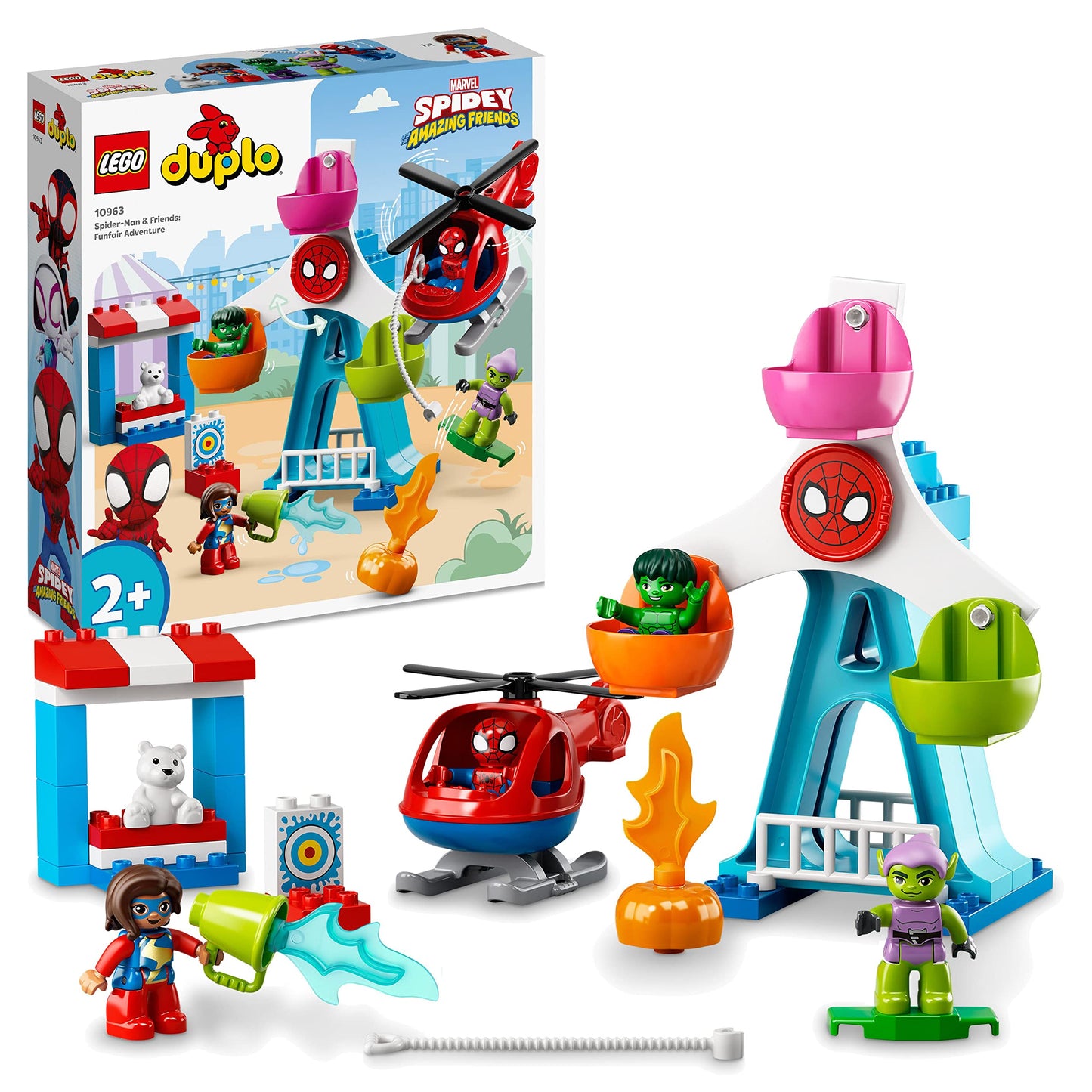 10963 DUPLO Marvel Spider-Man & Friends: Jahrmarktabenteuer, Konstruktionsspielzeug