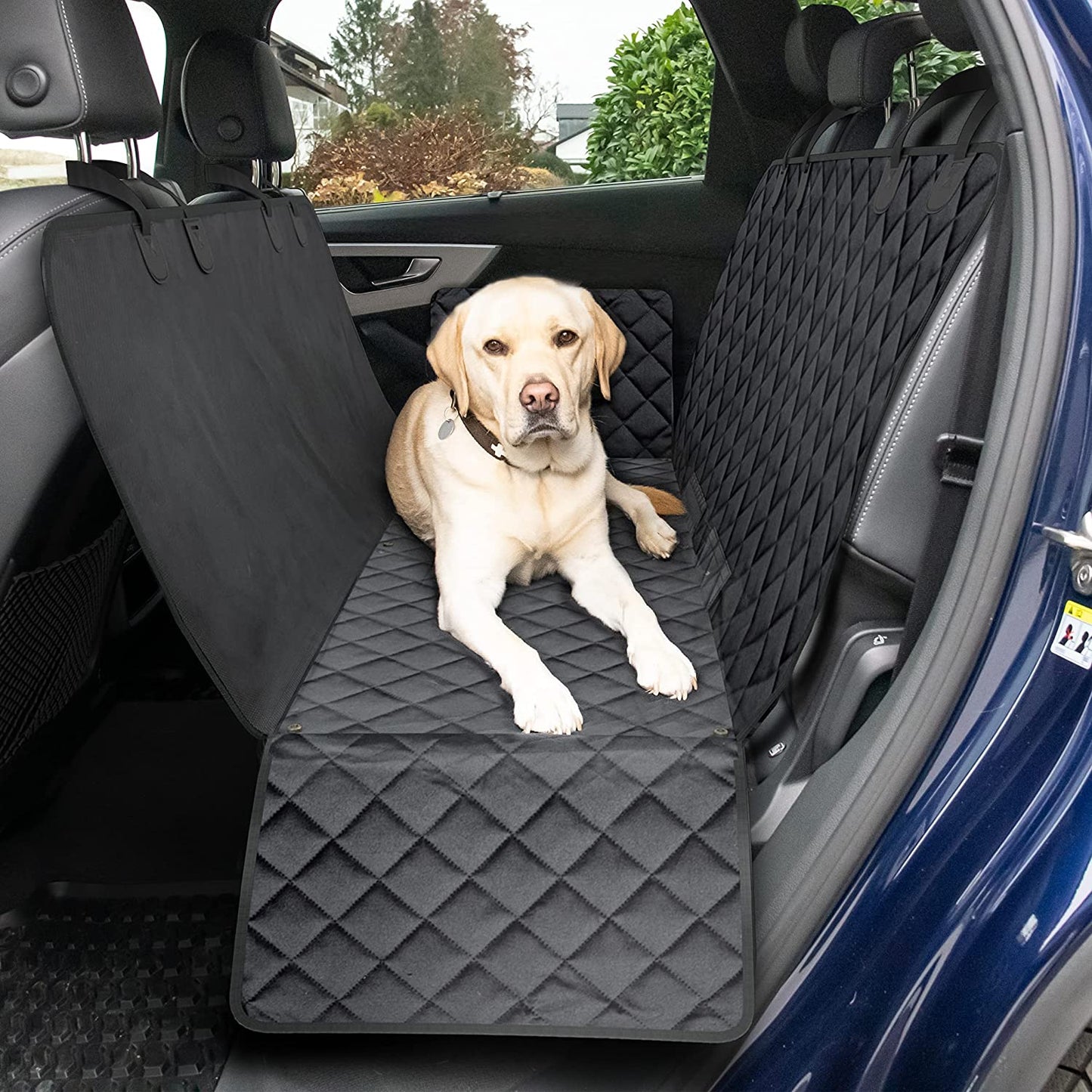 Auto-Hundedecke, schwarz