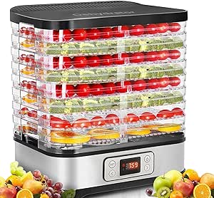 Dörrautomat, Silber, 400W/LCD