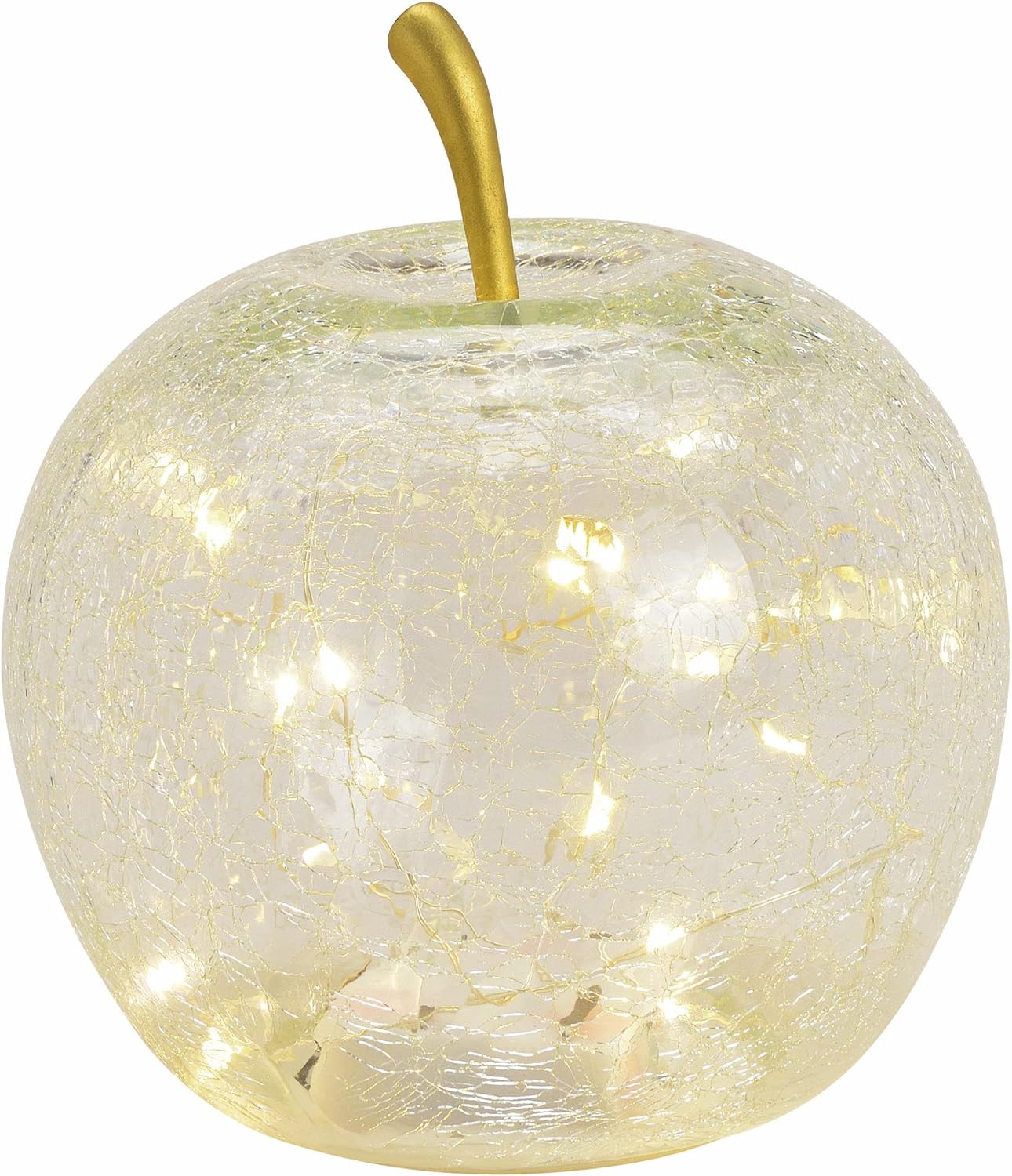 LED Crackle Apfel, Klar