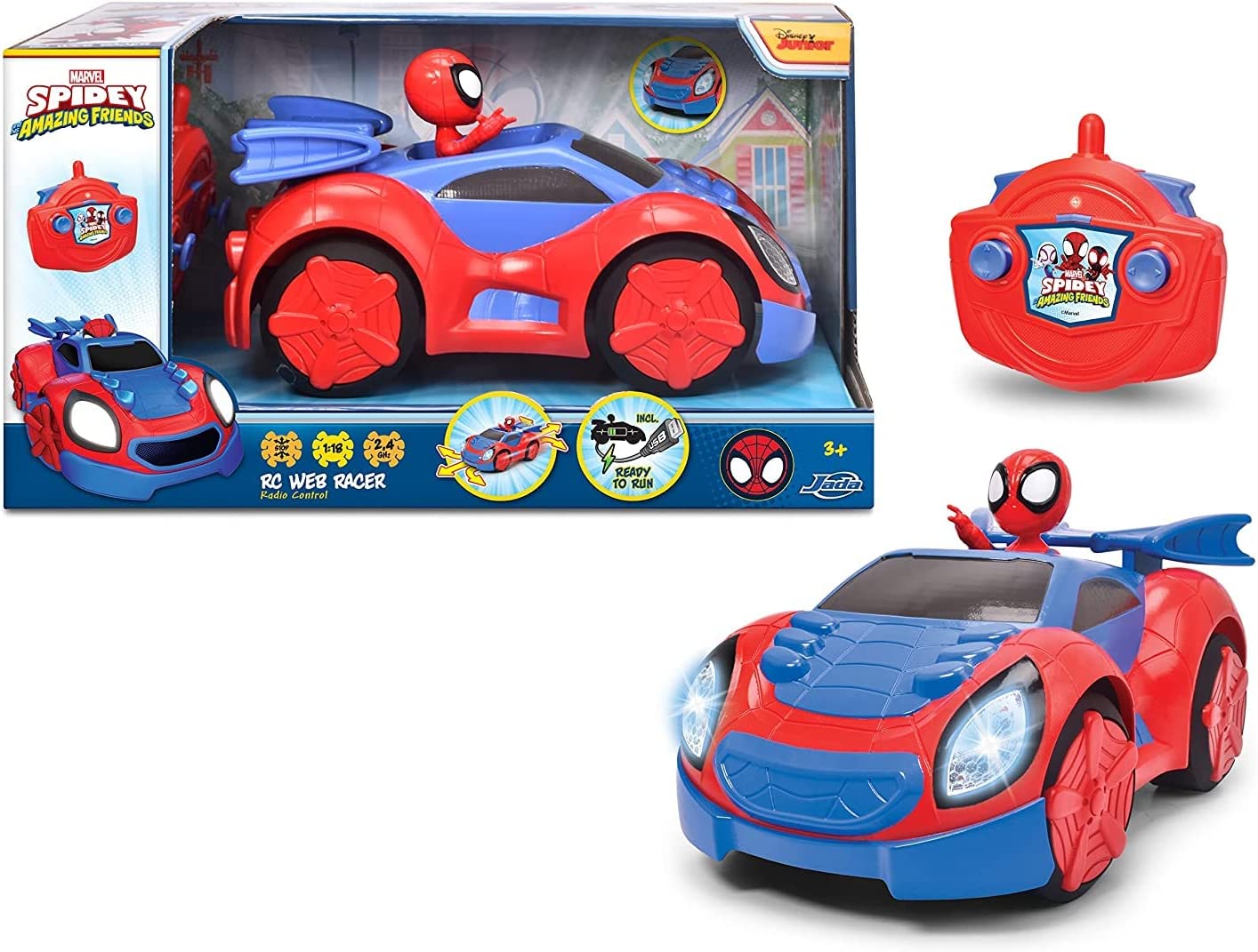 RC Spidey Web Racer, Spielfahrzeug