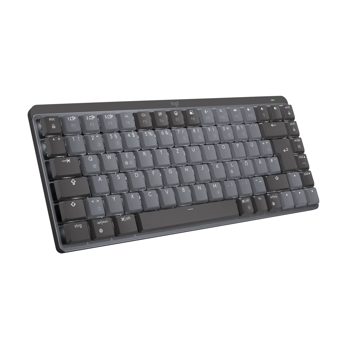 MX Mechanical Mini, Tastatur, Graphit Taktil (leises Tippen) Kompakt