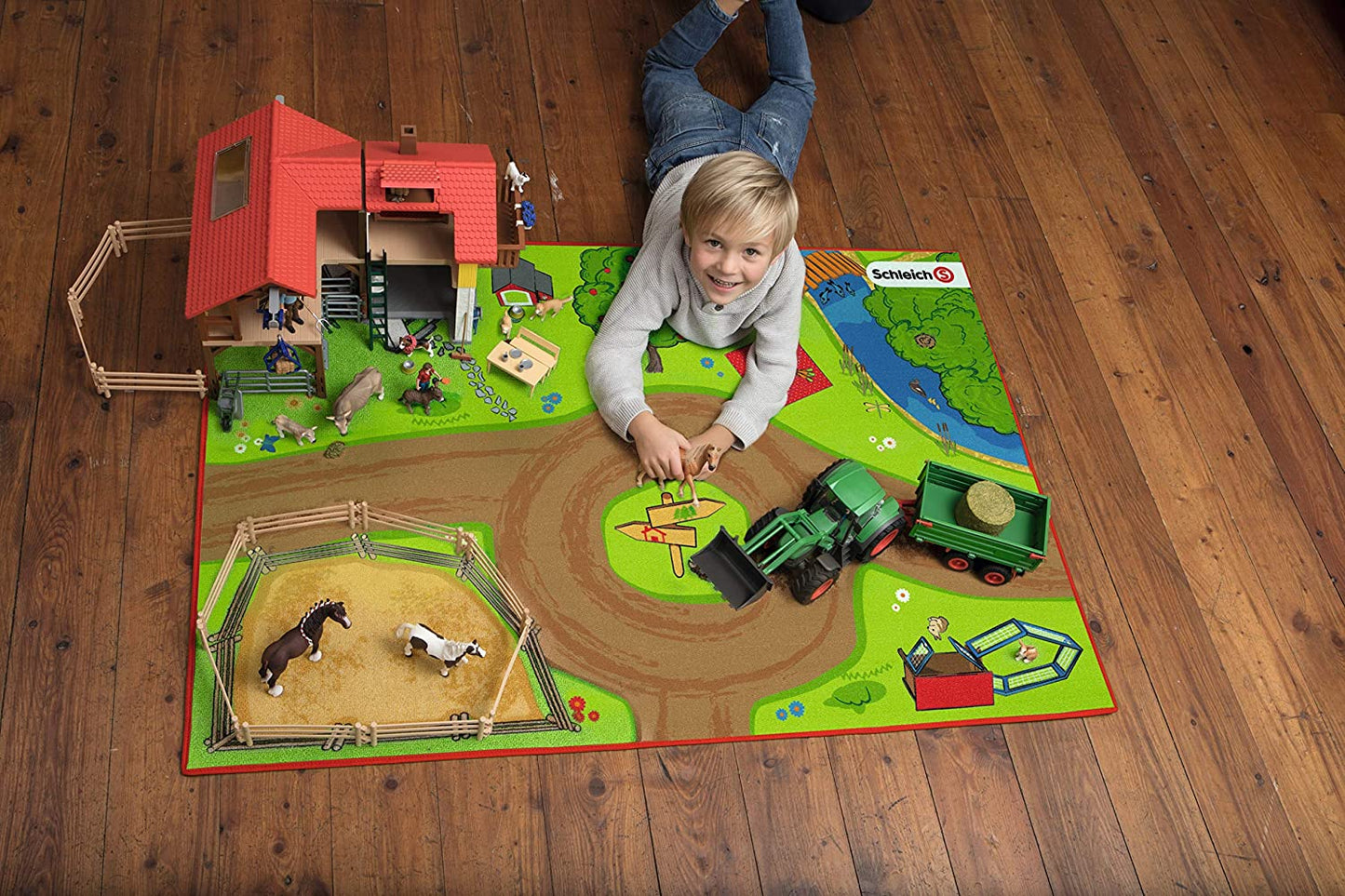 Farm World Spielteppich Bauernhof, Spielmatte