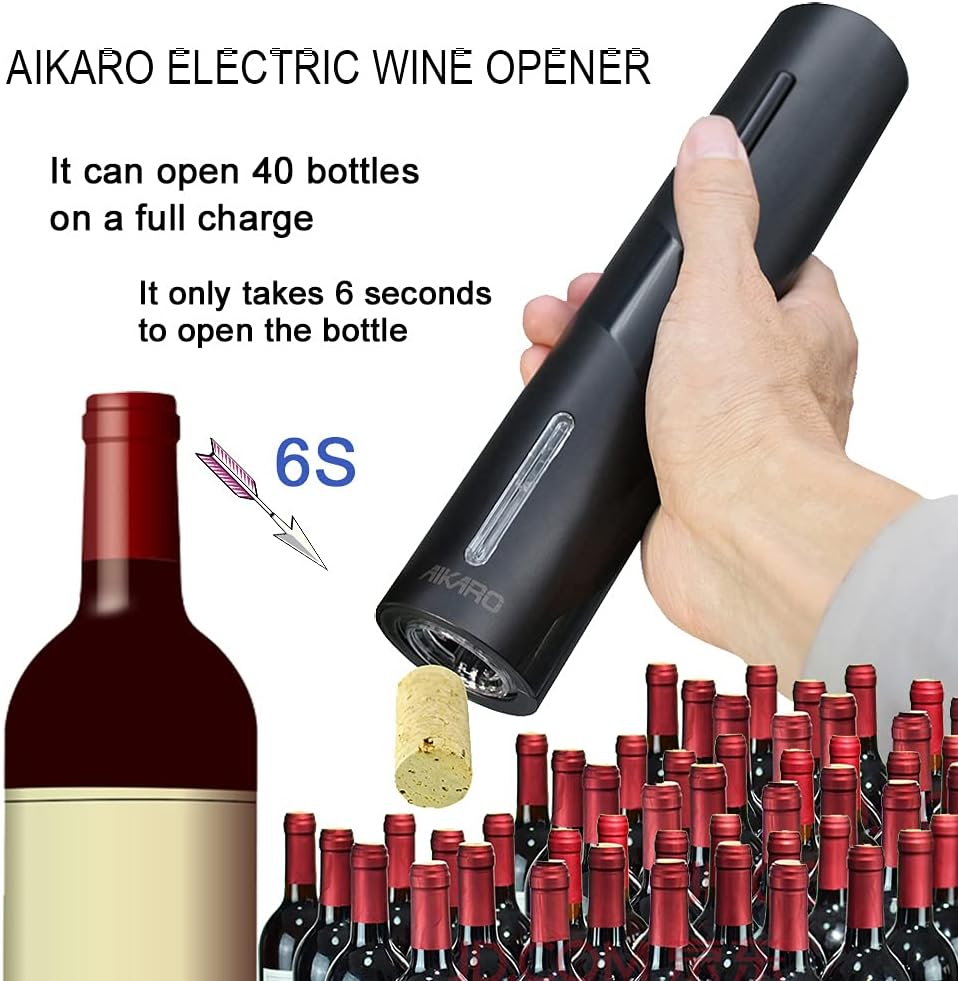 Elektrischer Korkenzieher, Basis-Set, wiederaufladbar