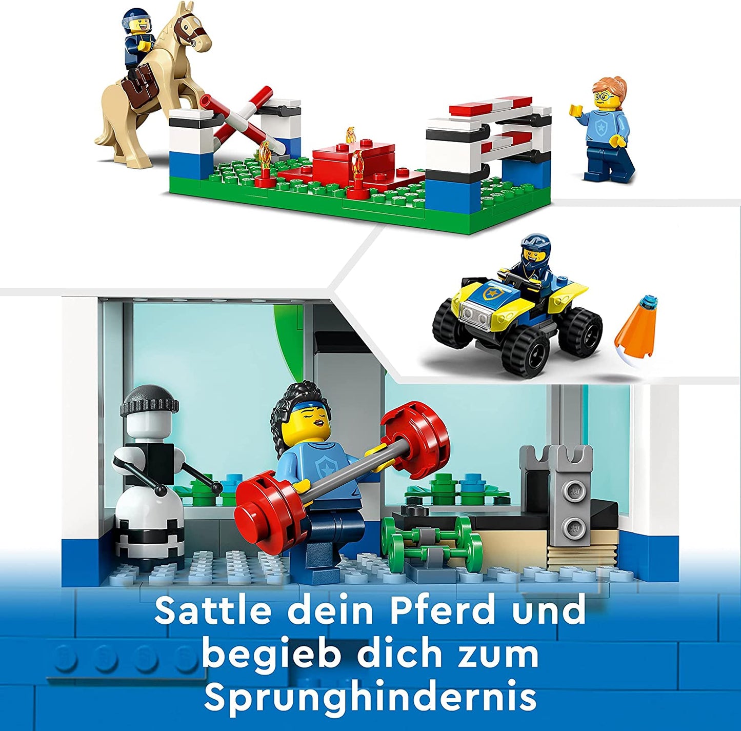 60372 City Polizeischule, Konstruktionsspielzeug