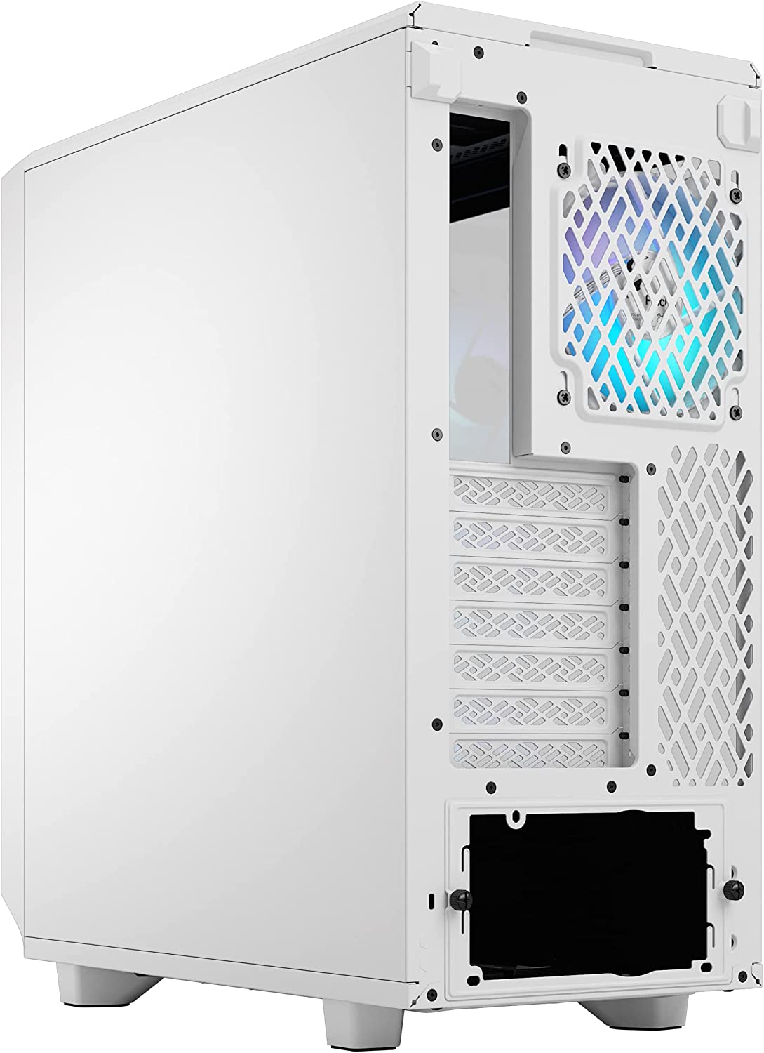 Meshify 2 Compact RGB White TG Clear Tint, Tower-Gehäuse, RGB White TG Clear Tint