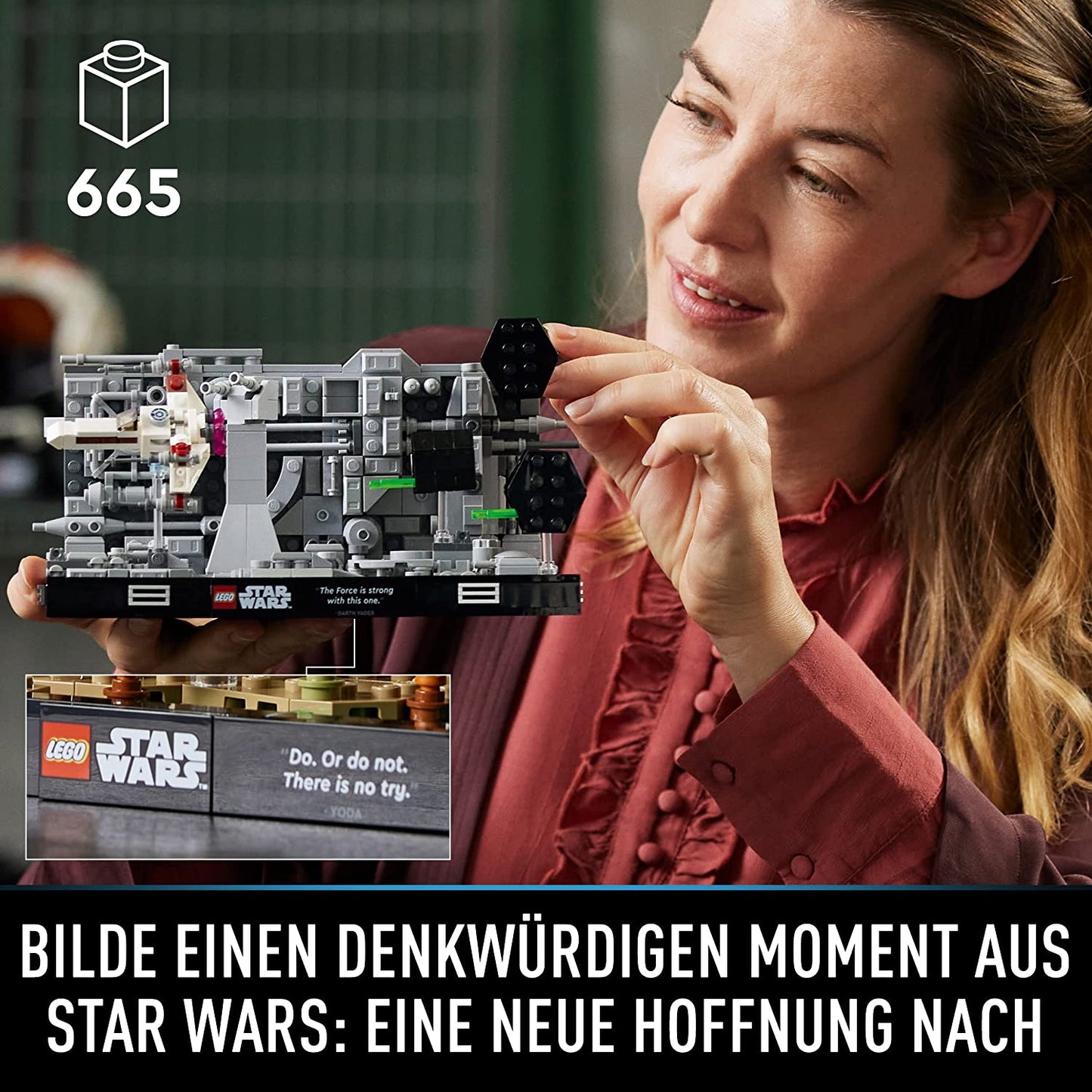 75329 Death Star Trench Run Diorama, Konstruktionsspielzeug